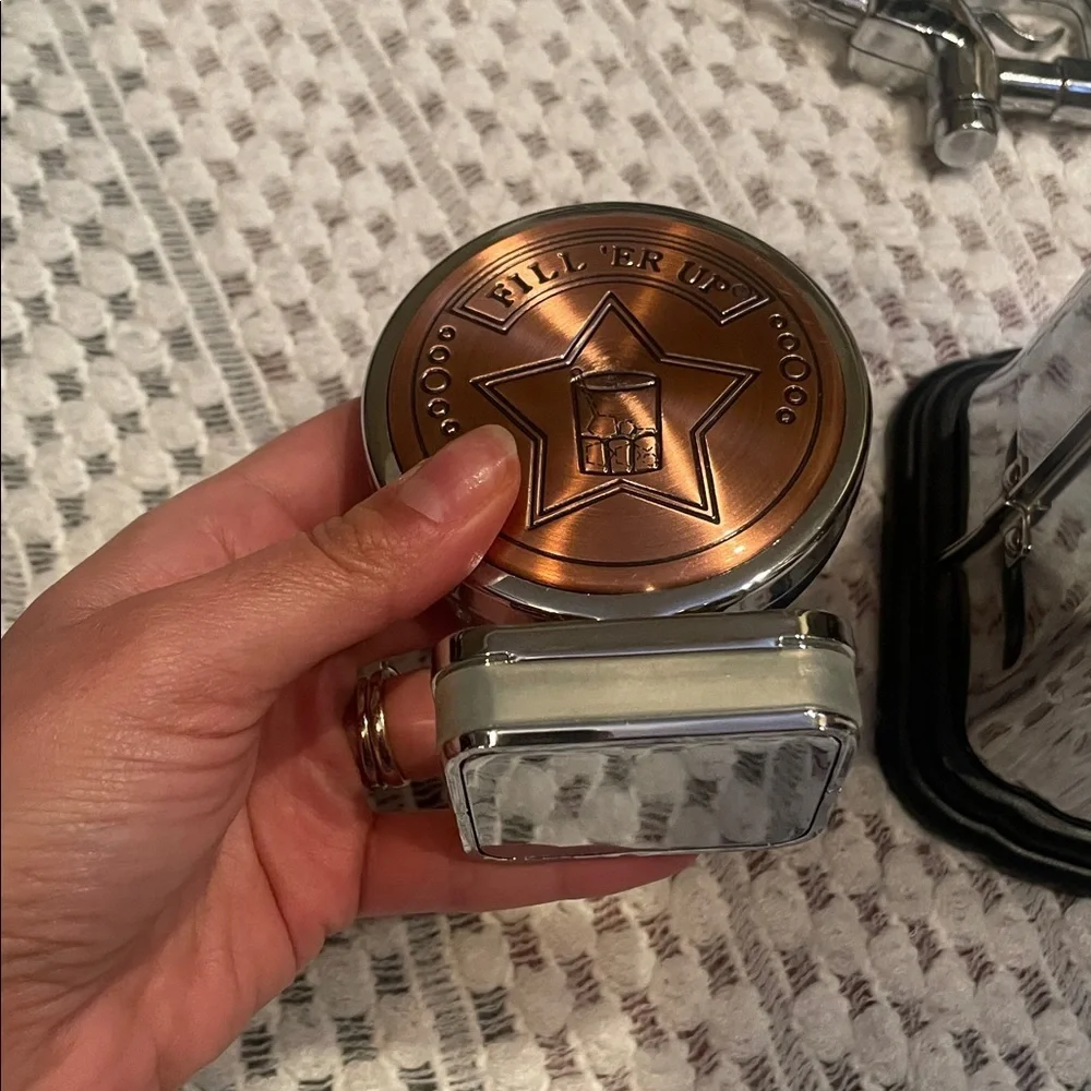 Vintage Godinger Fill’er Up Gas Tank Drink Holder/Pumper